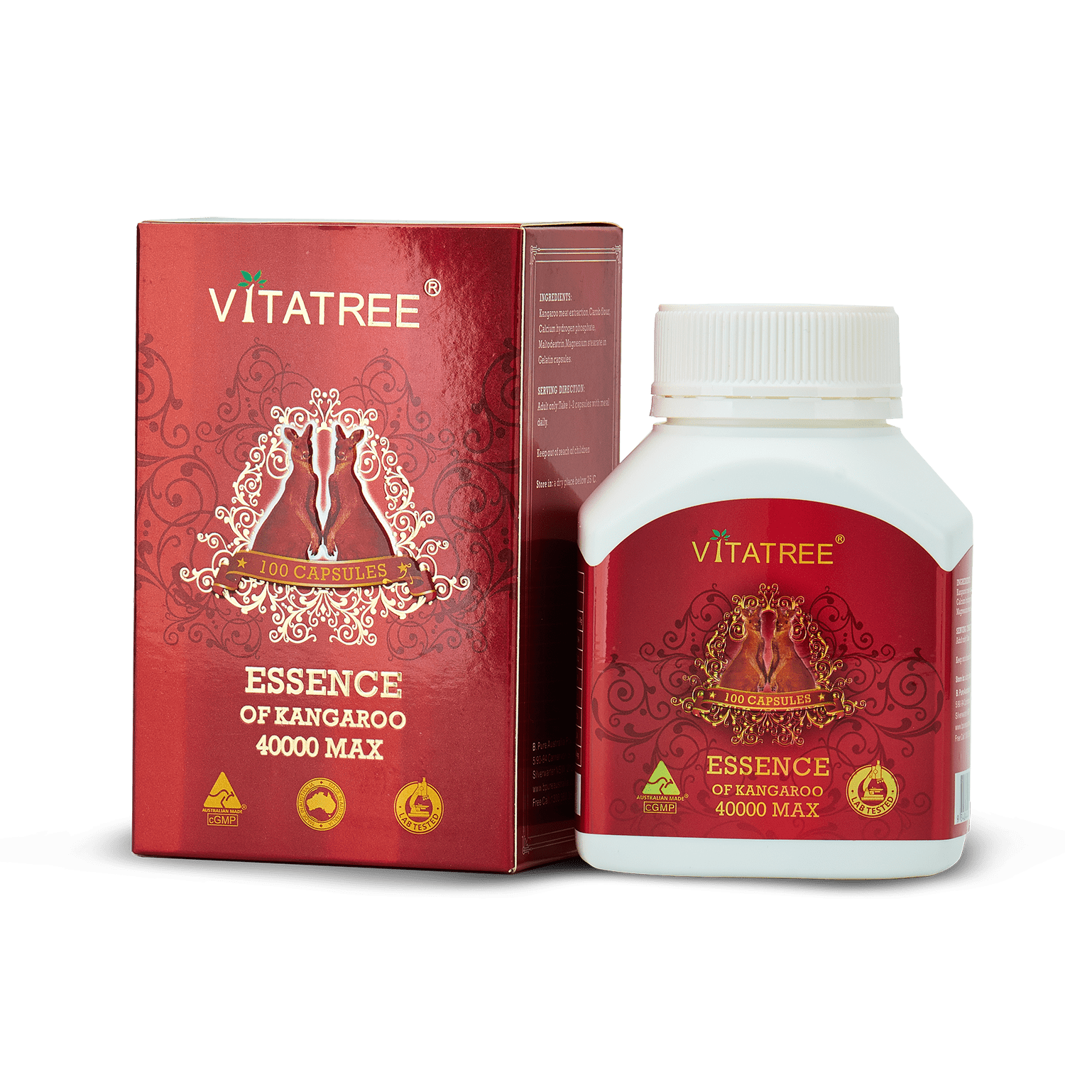 TPBVSK Vitatree Essence of Kangaroo 40000 Max - 100 viên